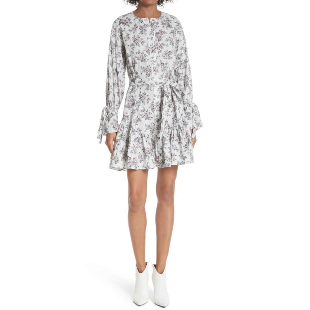 Rebecca Taylor Veronique Ruffle Prairie Dress